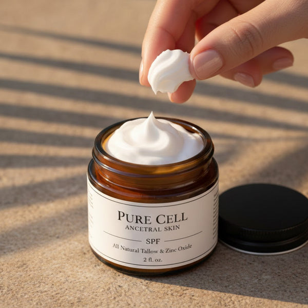 Beef Tallow & Zinc SPF Sun Balm